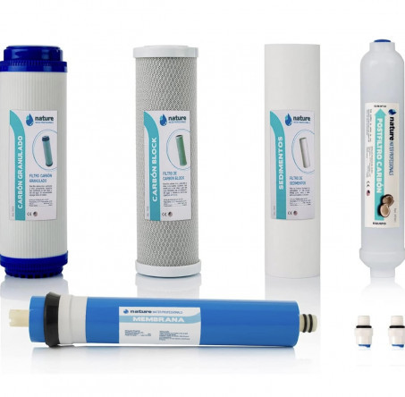 Kit de 4 filtres avec membrane